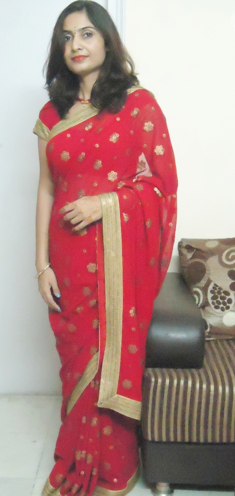 Oufit Of The Day: Karvachauth Reds!!
